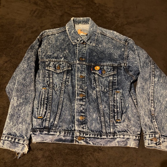 Supreme Other - Vintage 1980's Levi's Acid Wash Denim Jacket